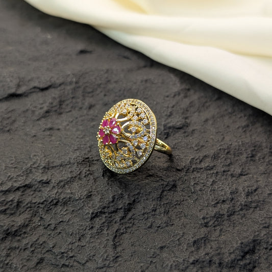 Midnight Star Zircon Ring