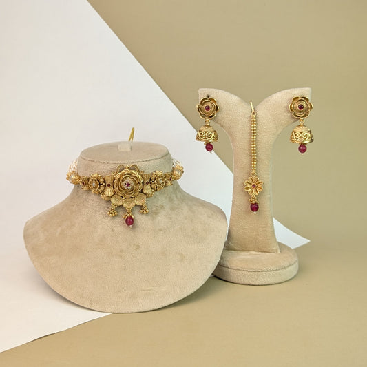 Afshan Jharokha Rajwadi Choker
