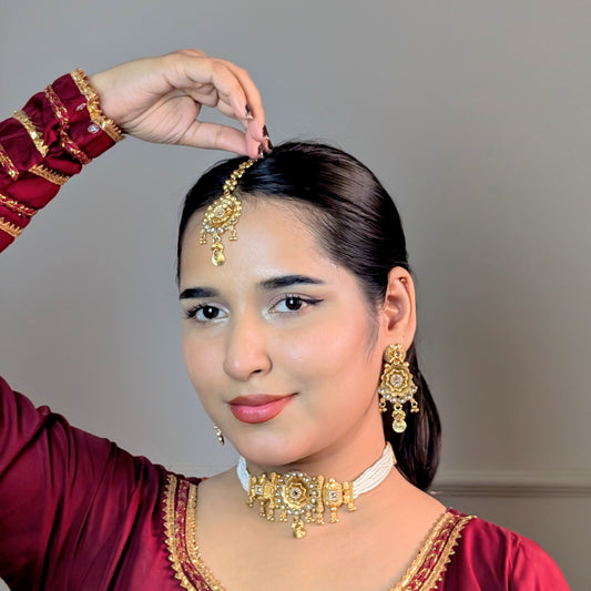 Mayur-mandala rajwari choker