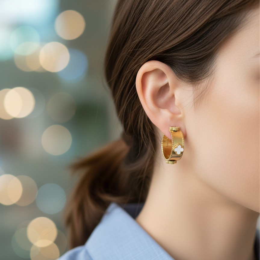 OPAL BLOSSOM EARRINGS