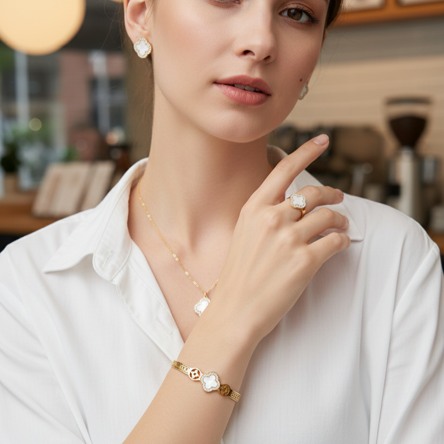 White Clover Combo Set