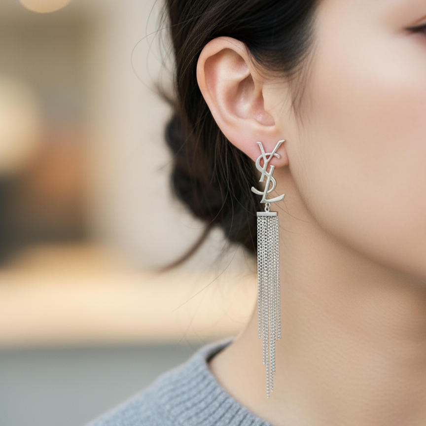 YSL FRINDGE DANGLES
