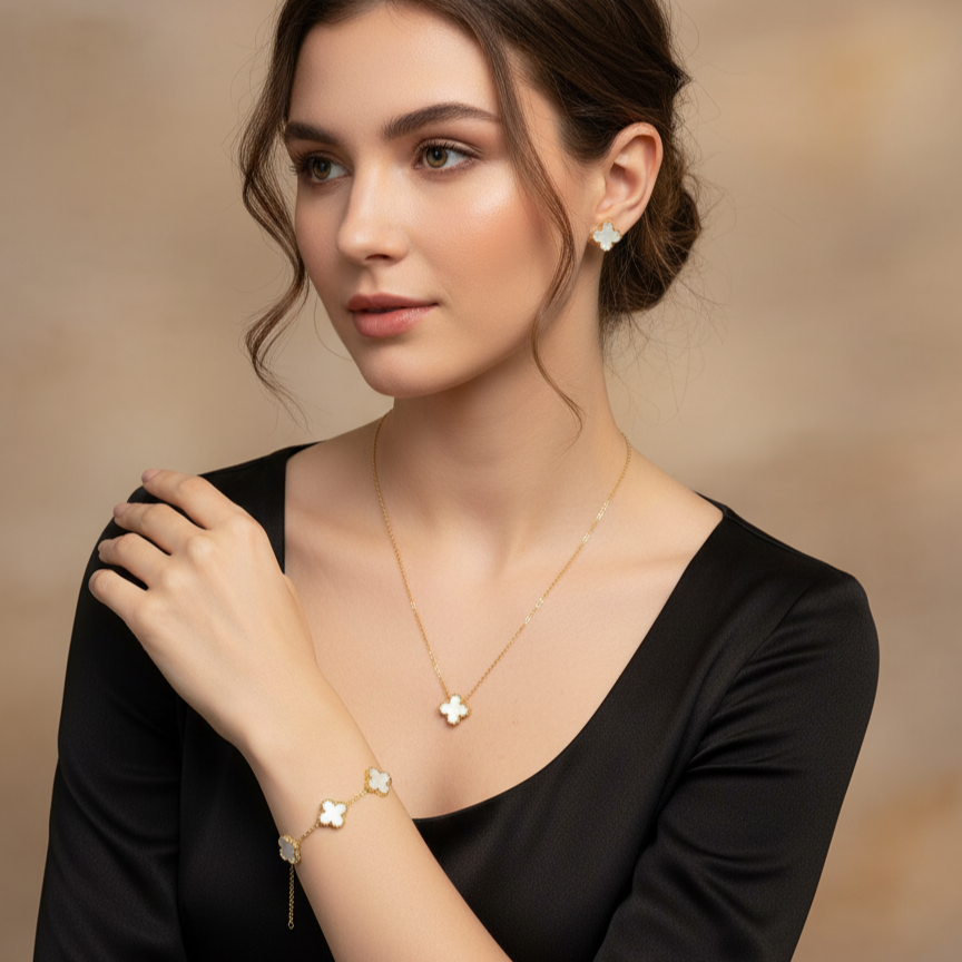 Dainty Clover Combo Set