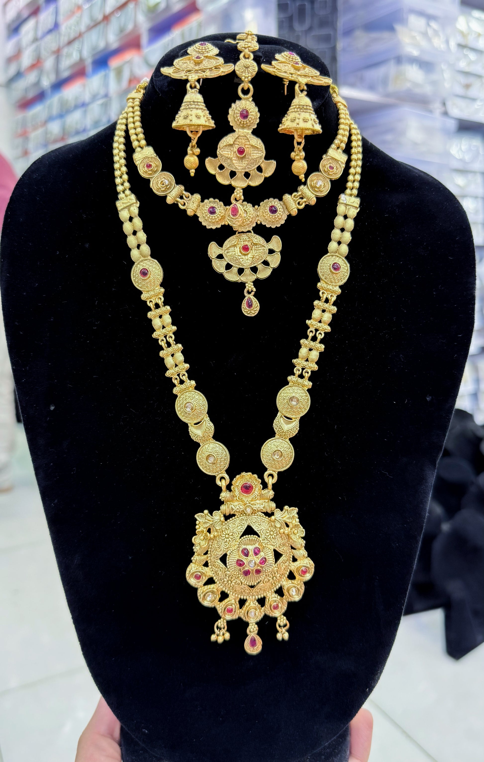 SHEESH MAHAL COMBO SET