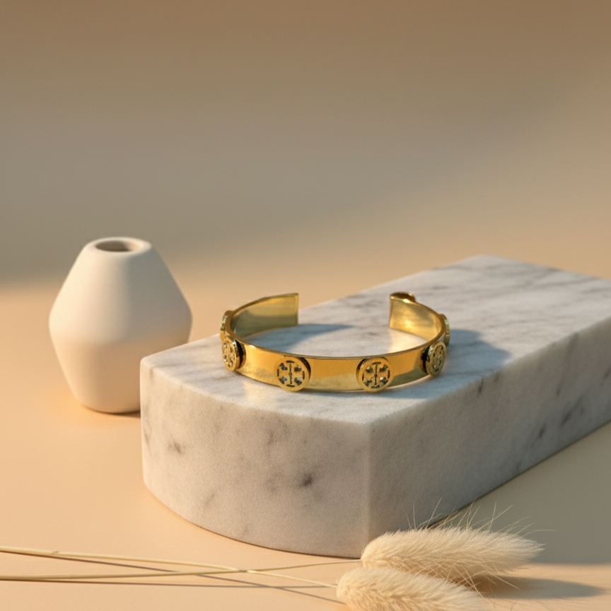 Golden Coin Handcuff