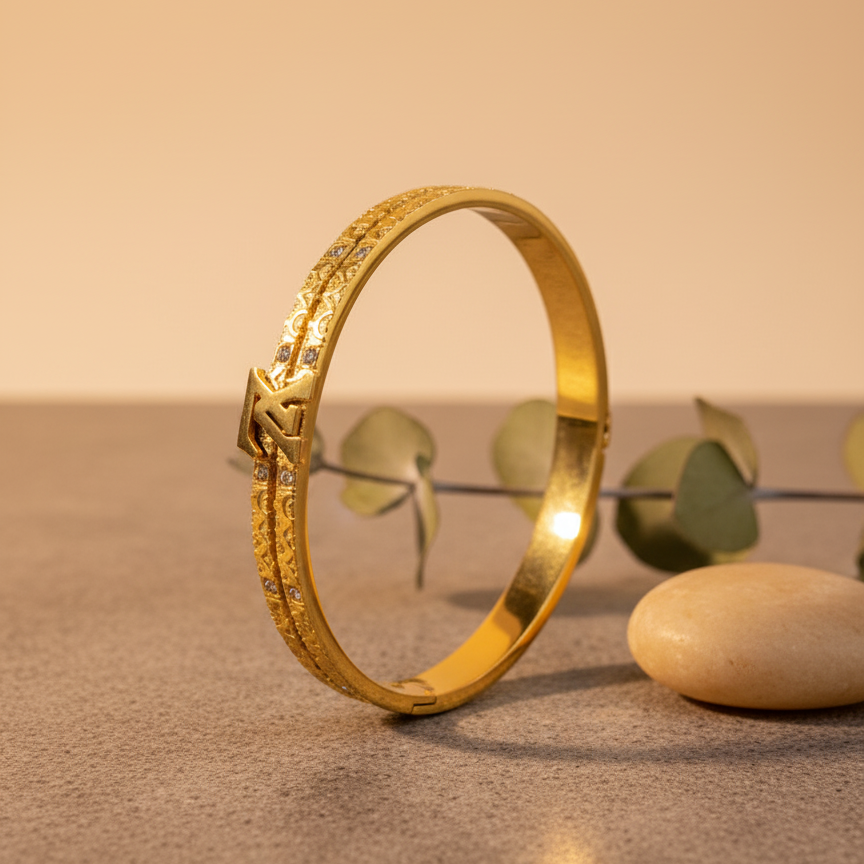 The Golden LV Handcuff