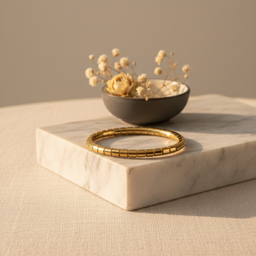 Golden Barrel Handcuff