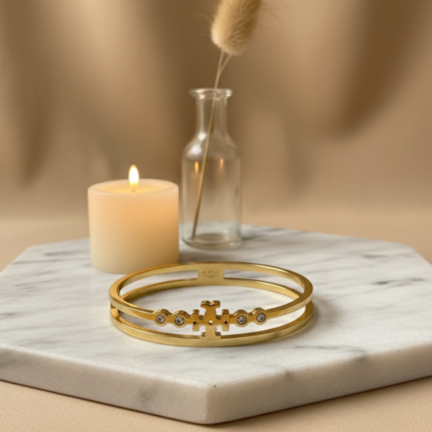 Golden Twin Handcuff