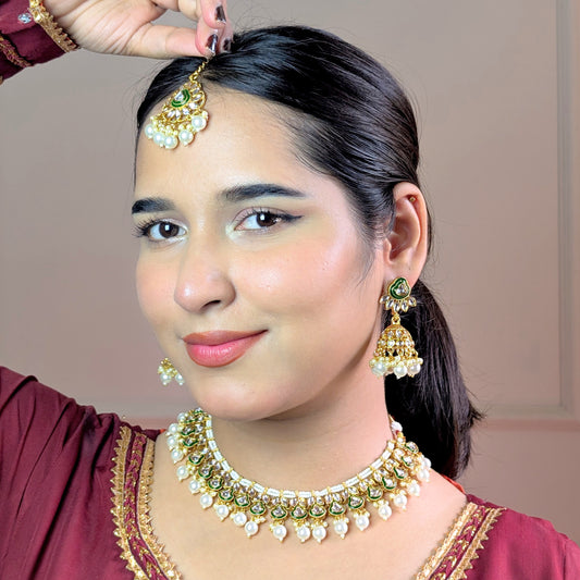 ELITE MANDALA DROP KUNDAN NECKLACES