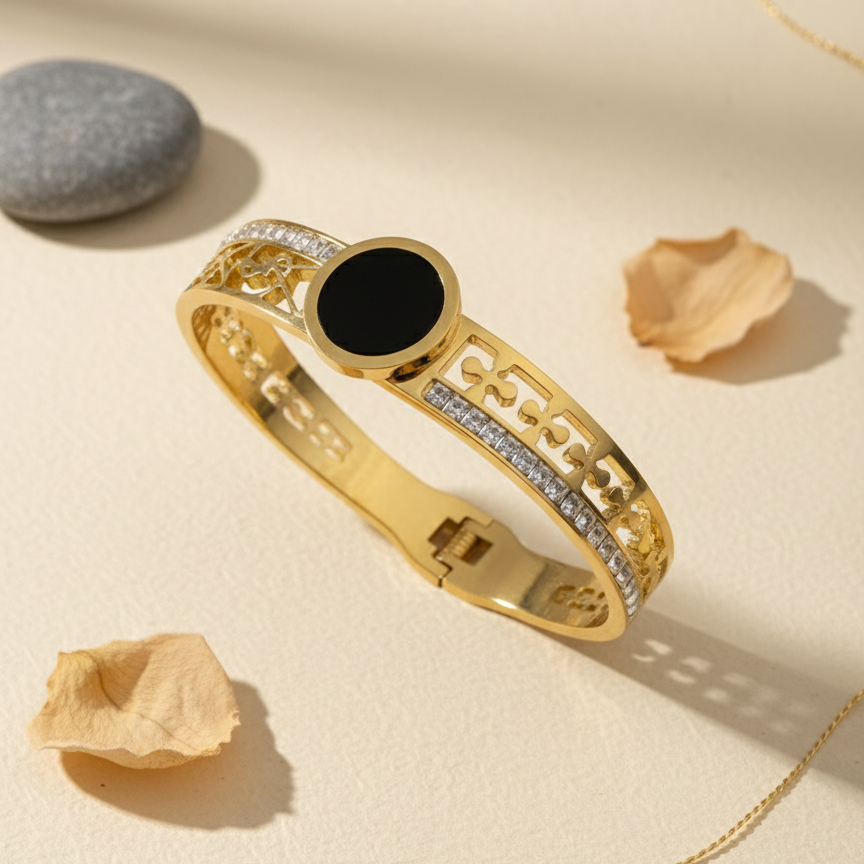 Black Disc Pattern Lock