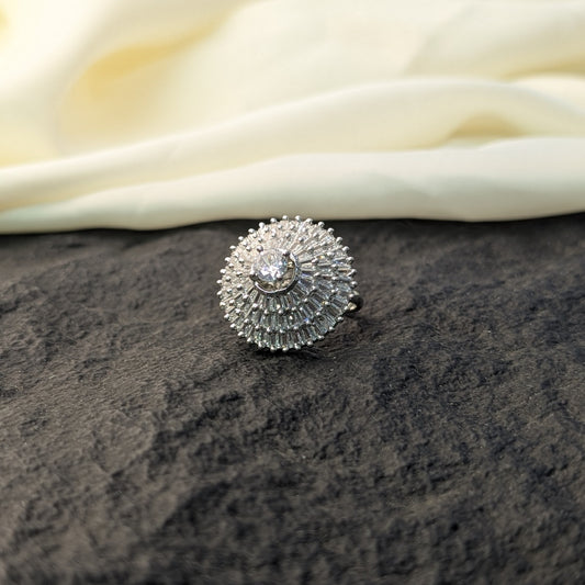 Topaz Radiance Zircon Ring