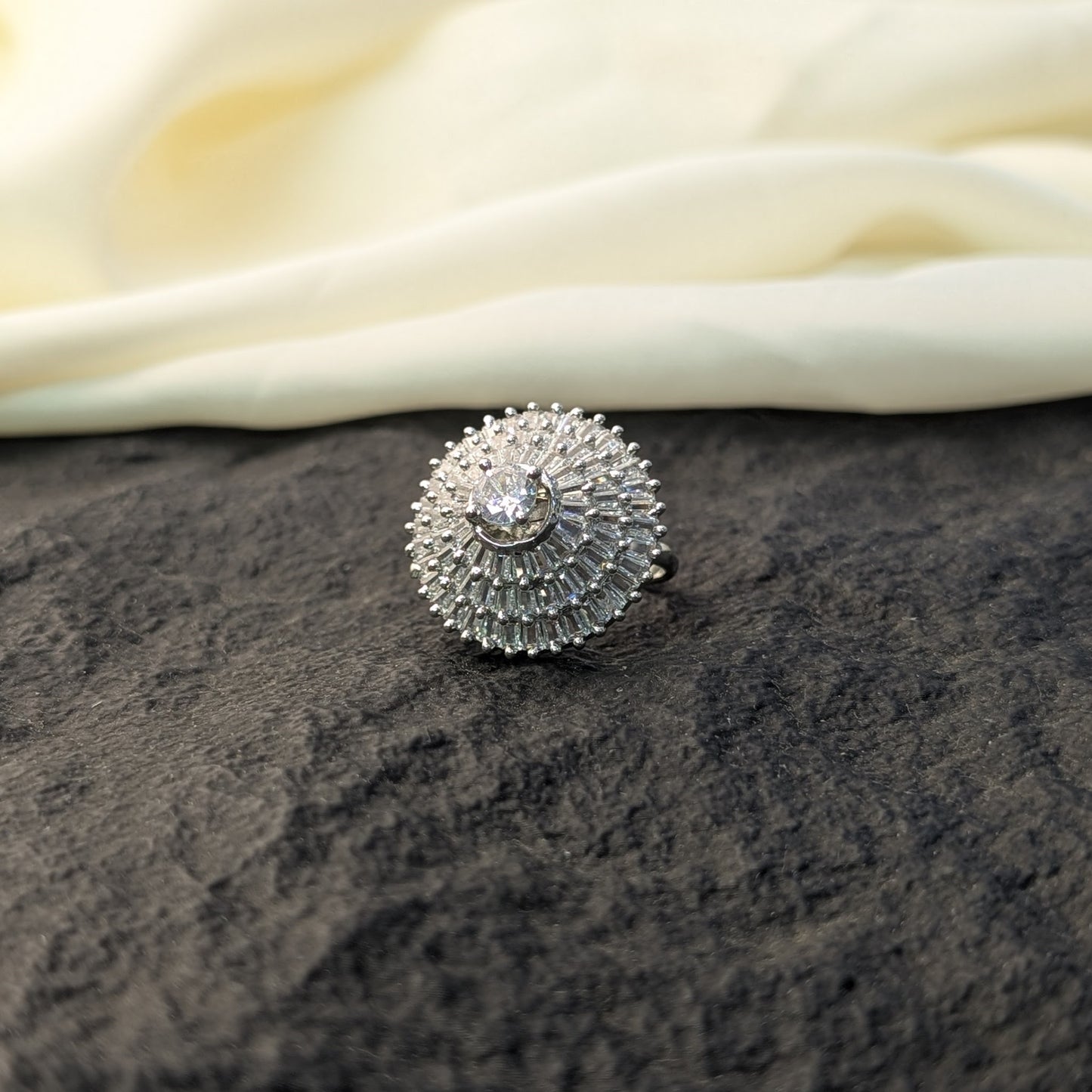 Topaz Radiance Zircon Ring