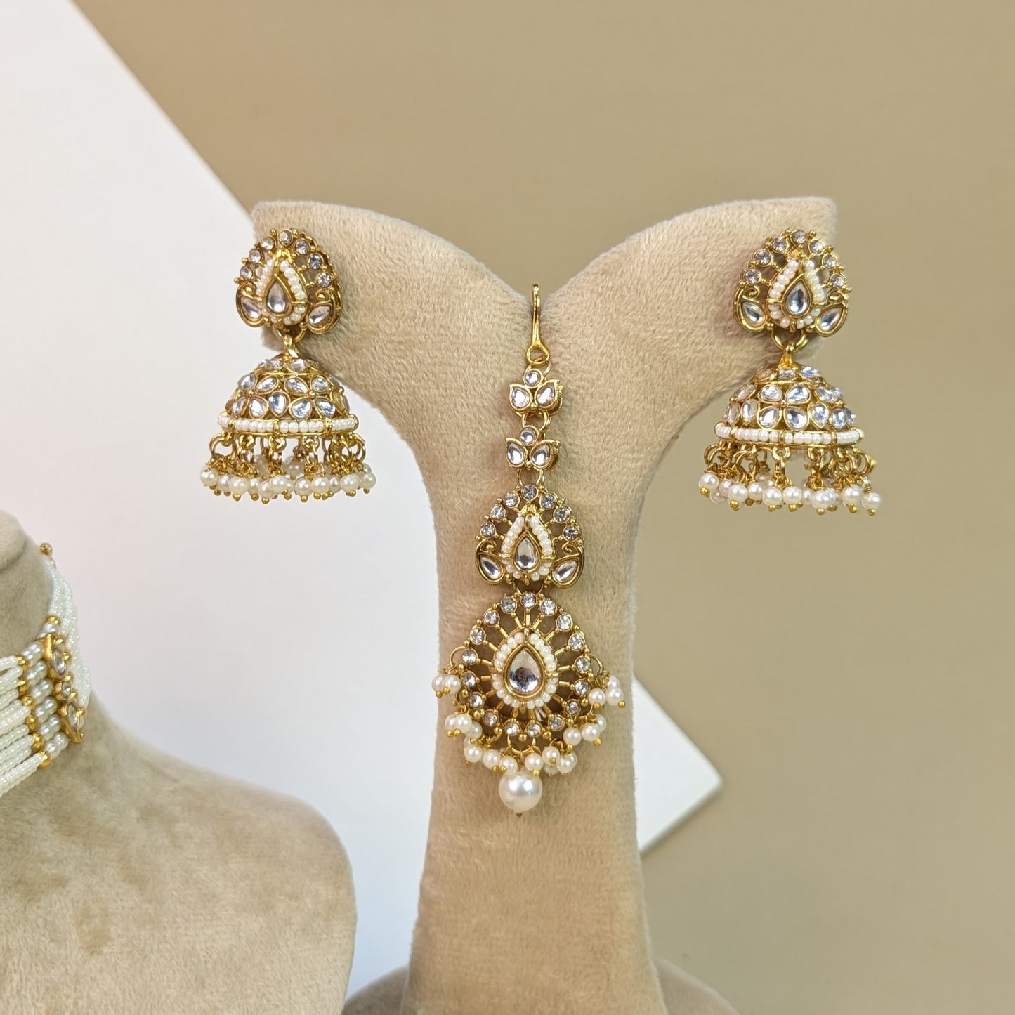 Maharani Kundan Necklace Set