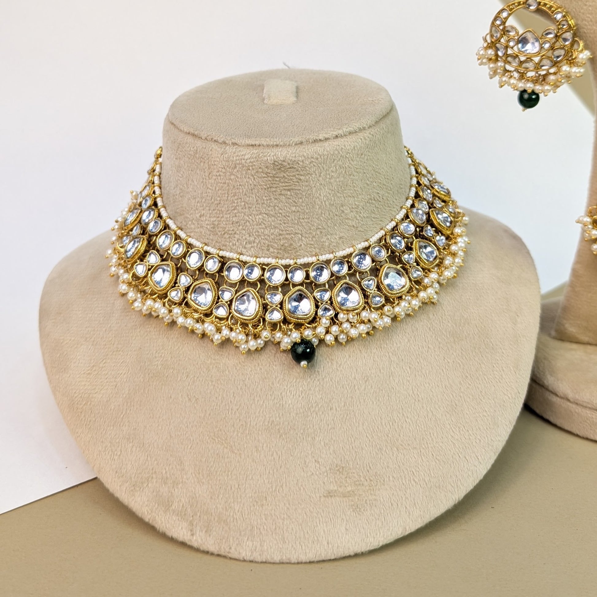 Mughal Kundan Necklace Set
