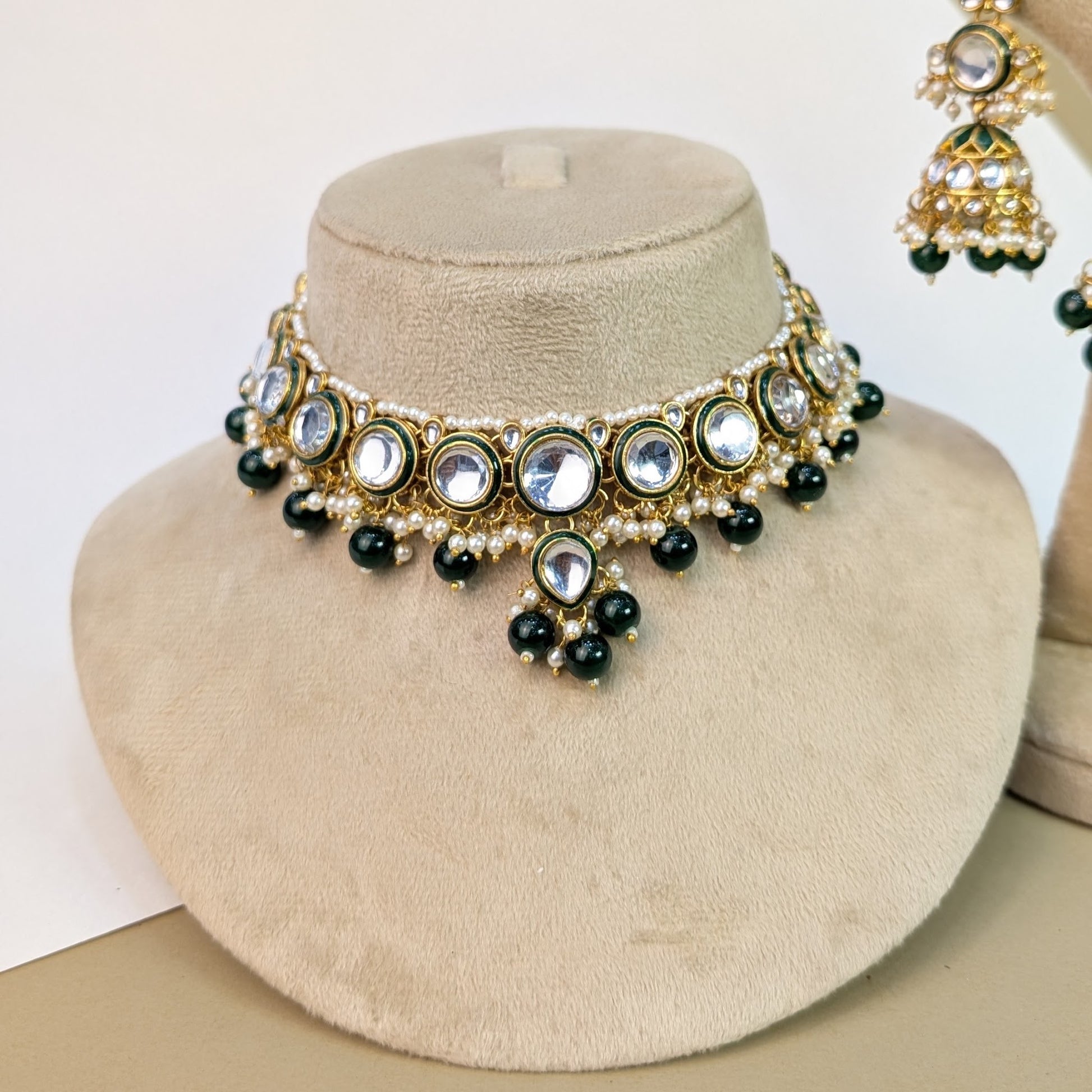 Grand Bridal Kundan Necklace Set