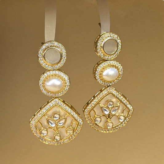 Regal Dangler Antique Earrings