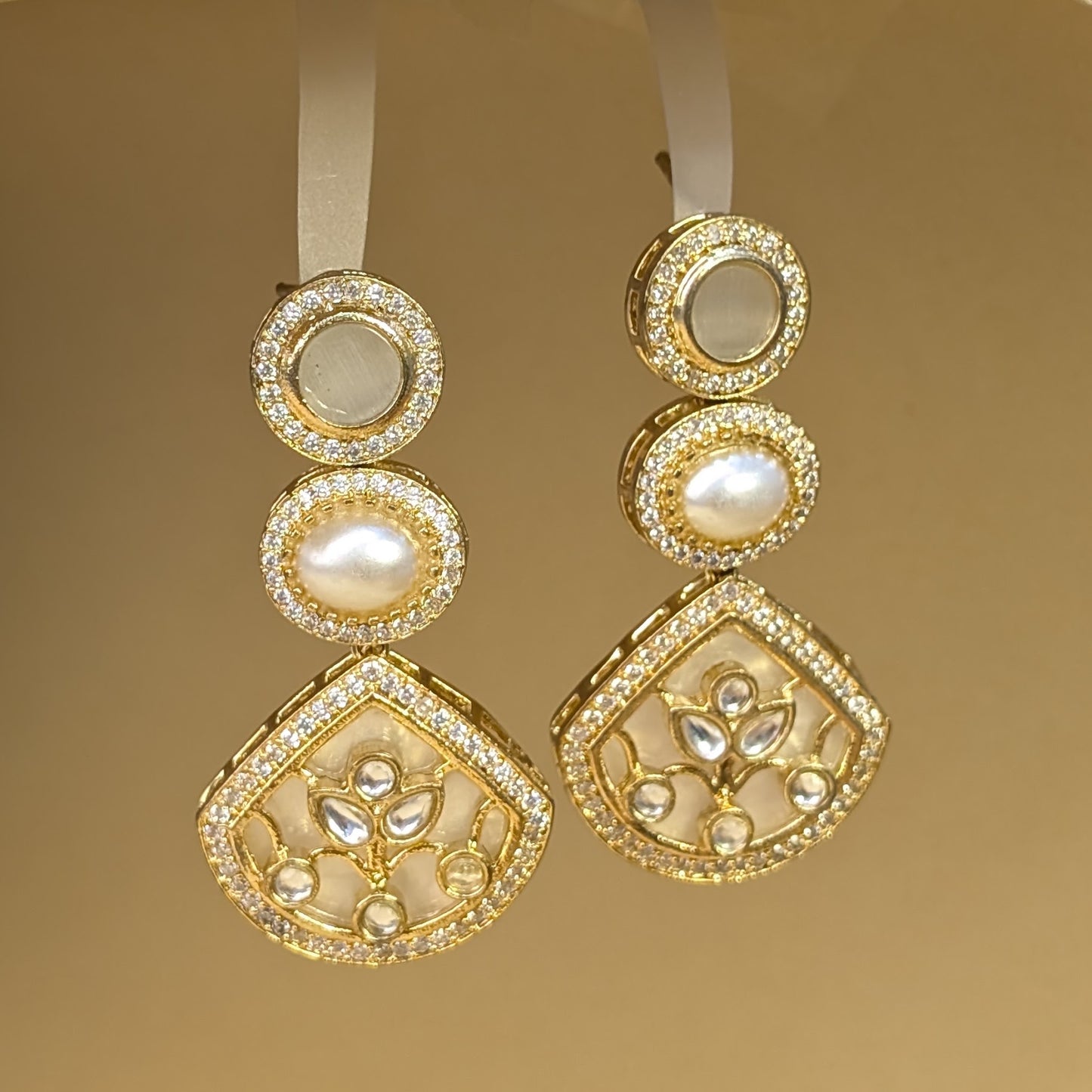 Regal Dangler Antique Earrings