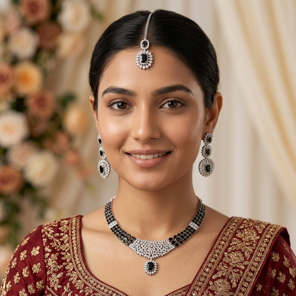 Rosalind Zircon Necklace Set