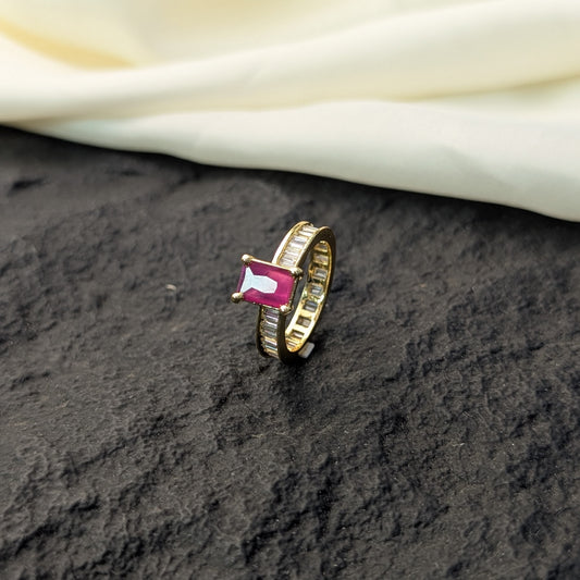 Twilight Sparkle Zircon Ring