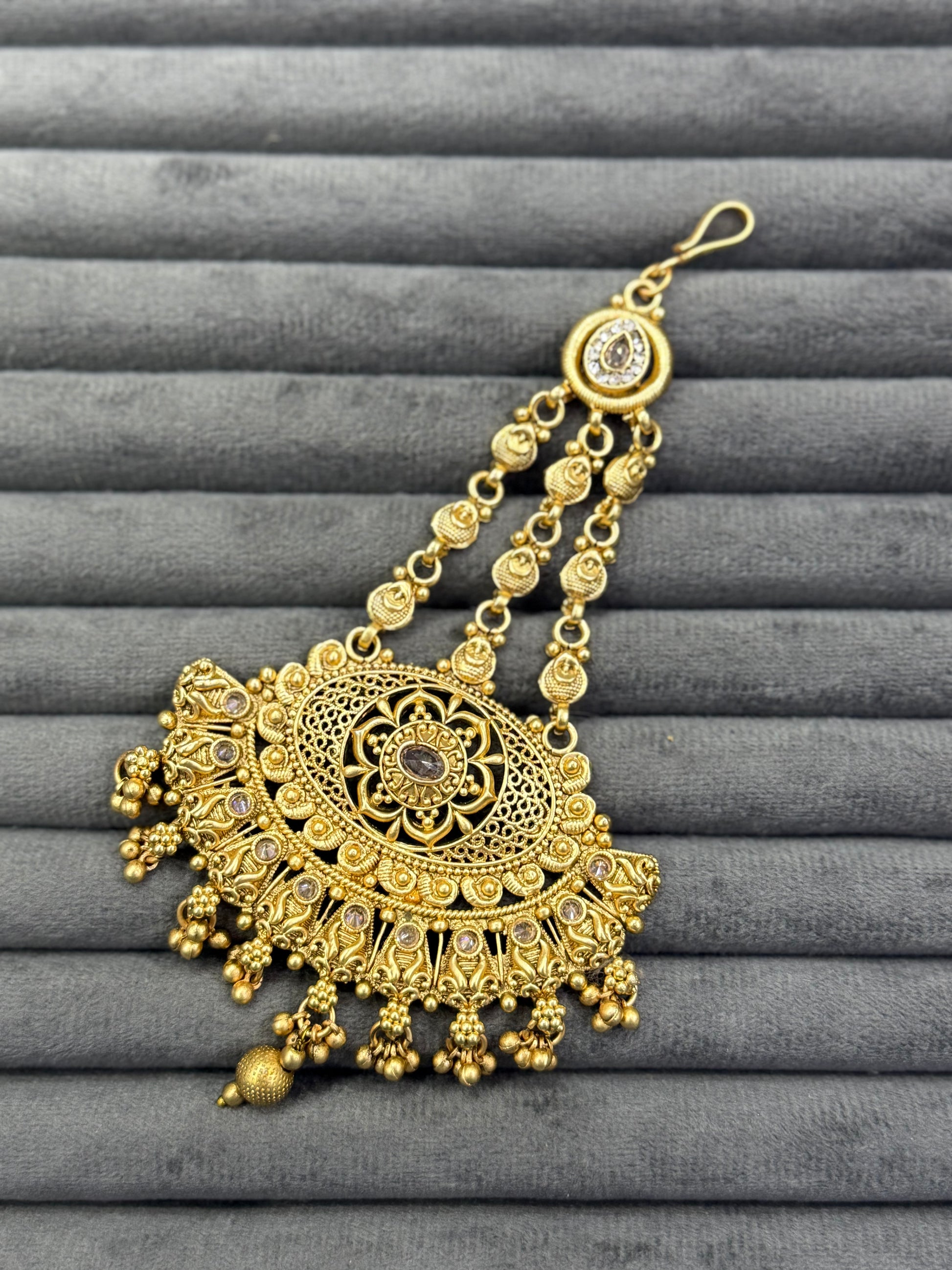 MAHARANI FILIGREE VINTAGE RAJWADI JHUMAR