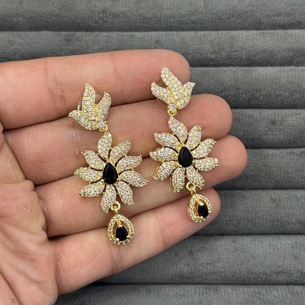 FLIGHT OF FANCY ZIRCON EARRINGS