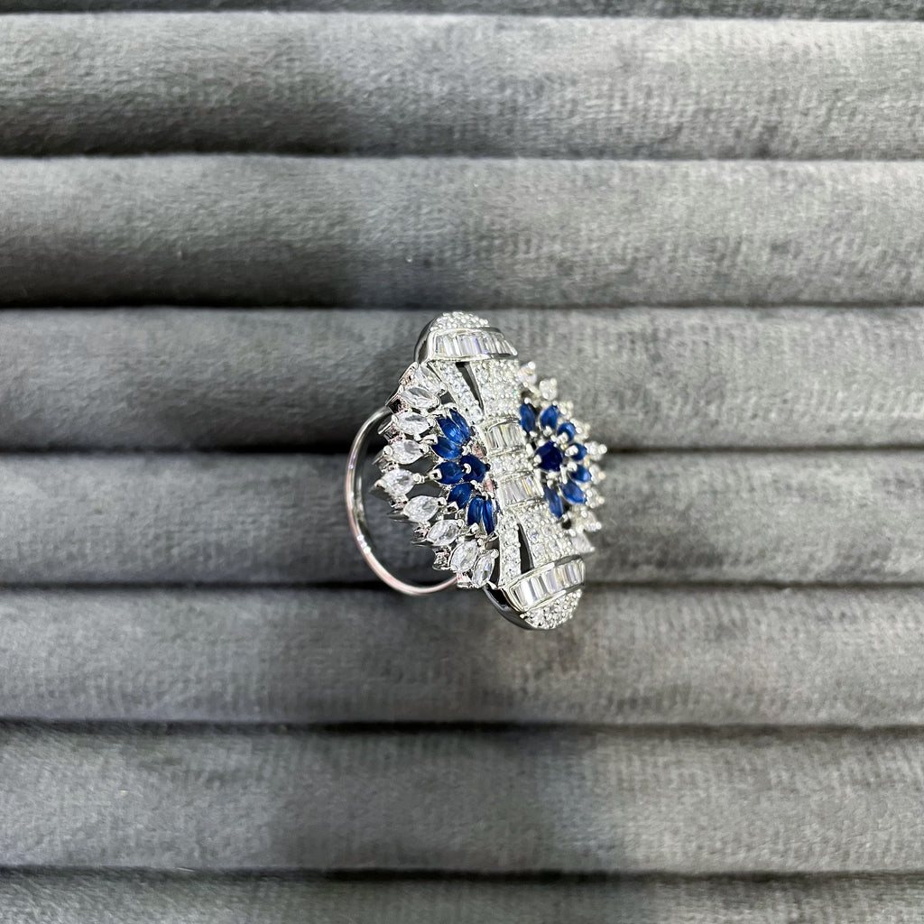 ART DECO RIBBON RINGS