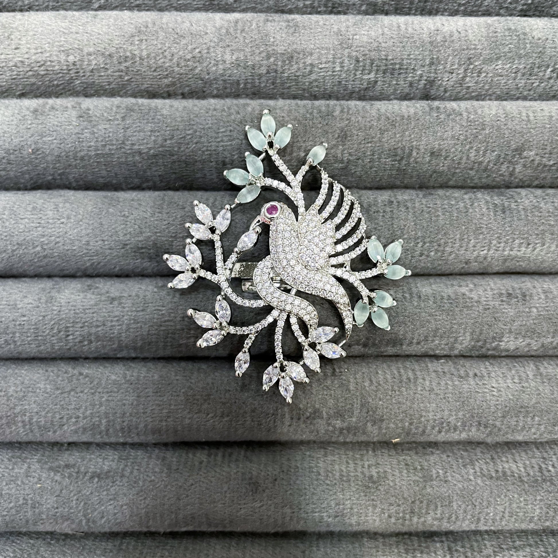 PARADISE PEACOCK RINGS