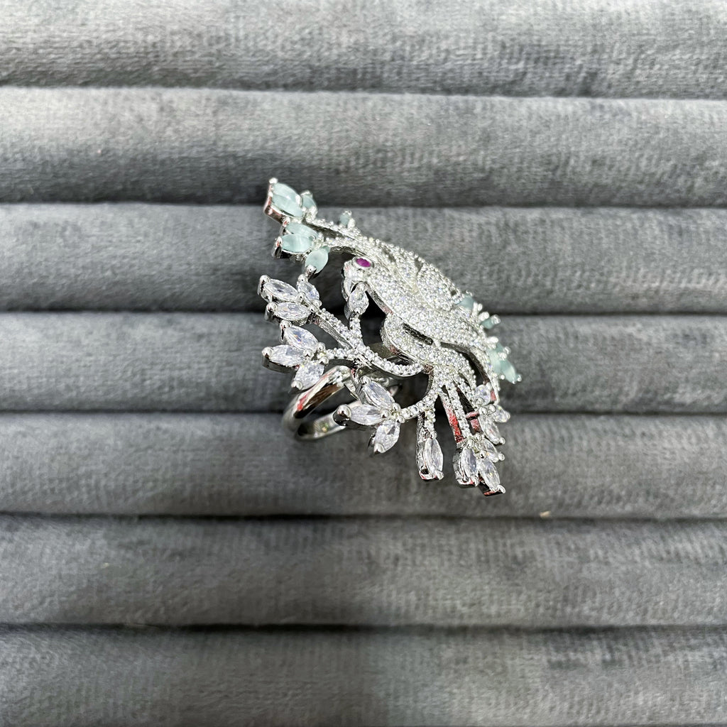 PARADISE PEACOCK RINGS