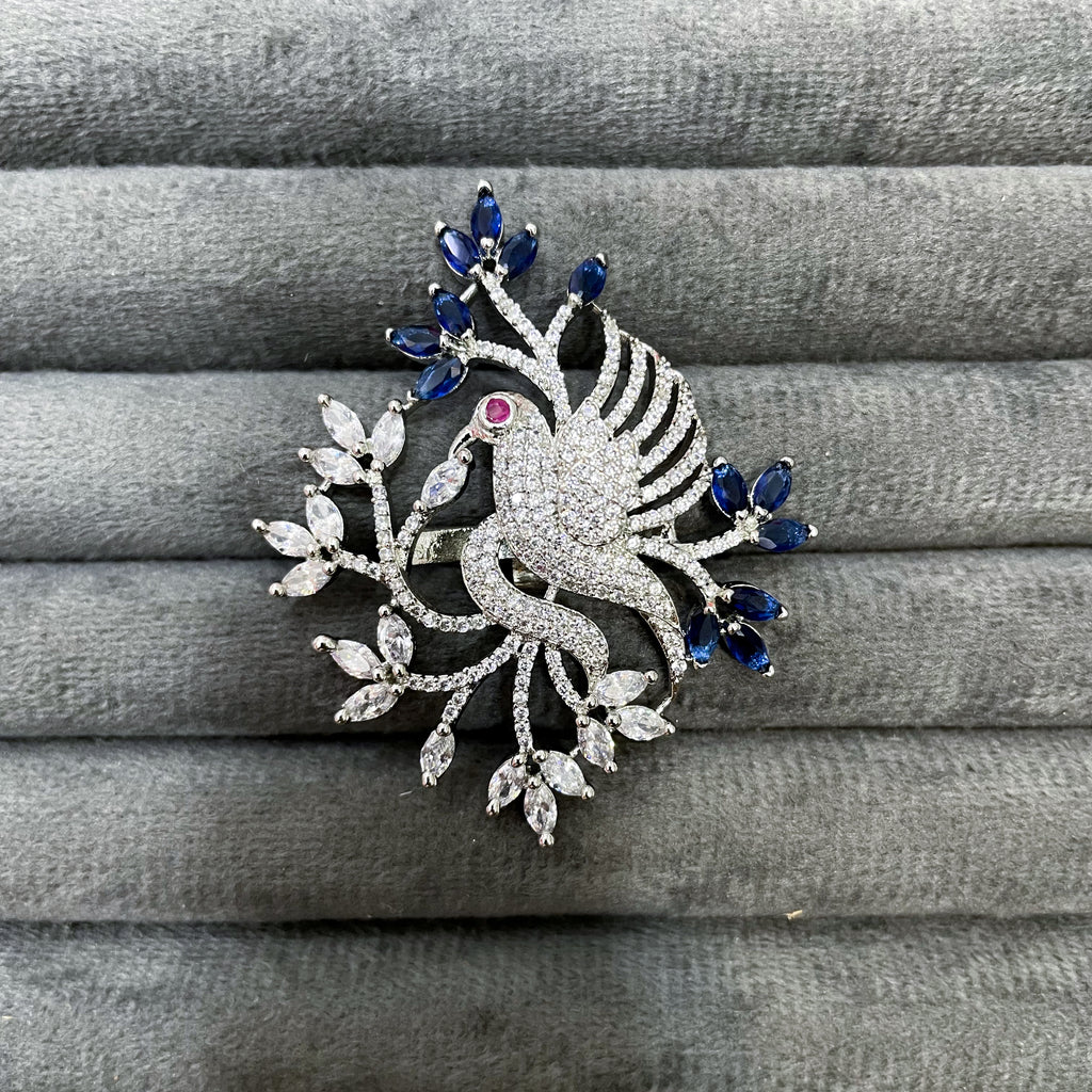 PARADISE PEACOCK RINGS