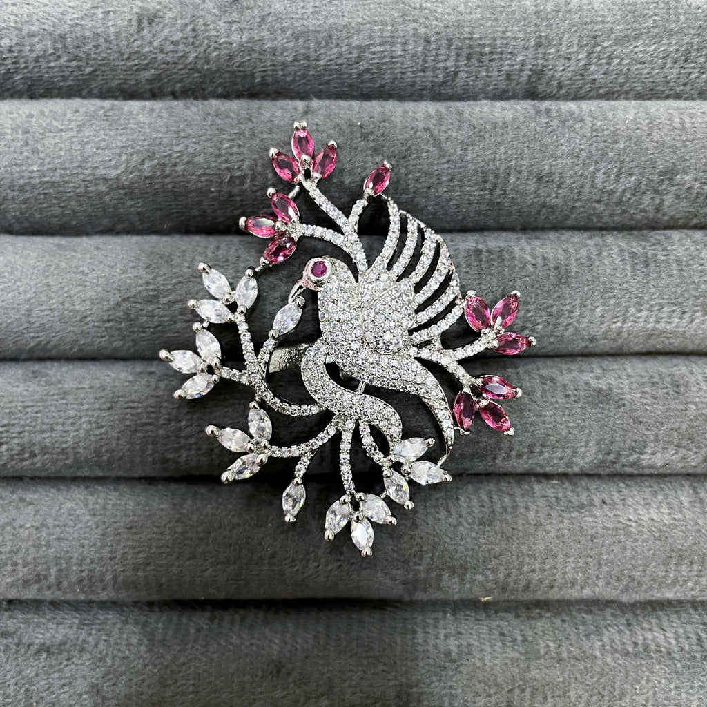 PARADISE PEACOCK RINGS