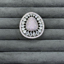 GEOMETRIC TEARDROP RINGS