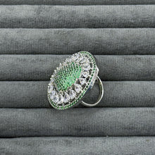 GEOMETRIC TEARDROP RINGS