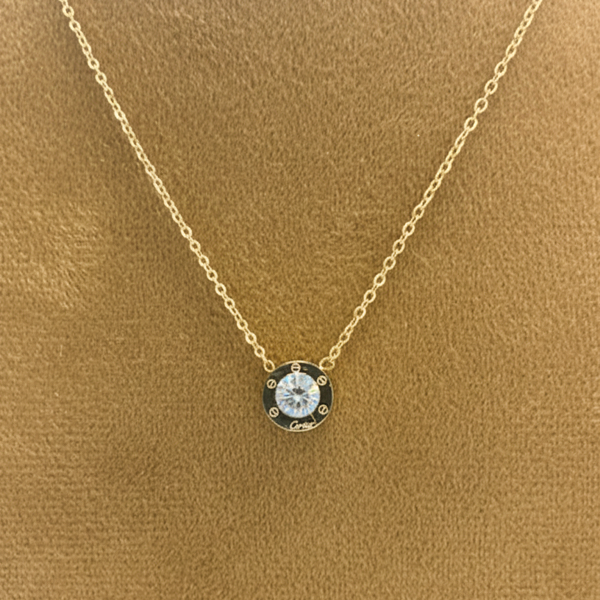 Roman Solitaire Locket