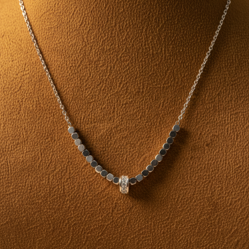 Silver Sparkle Locket