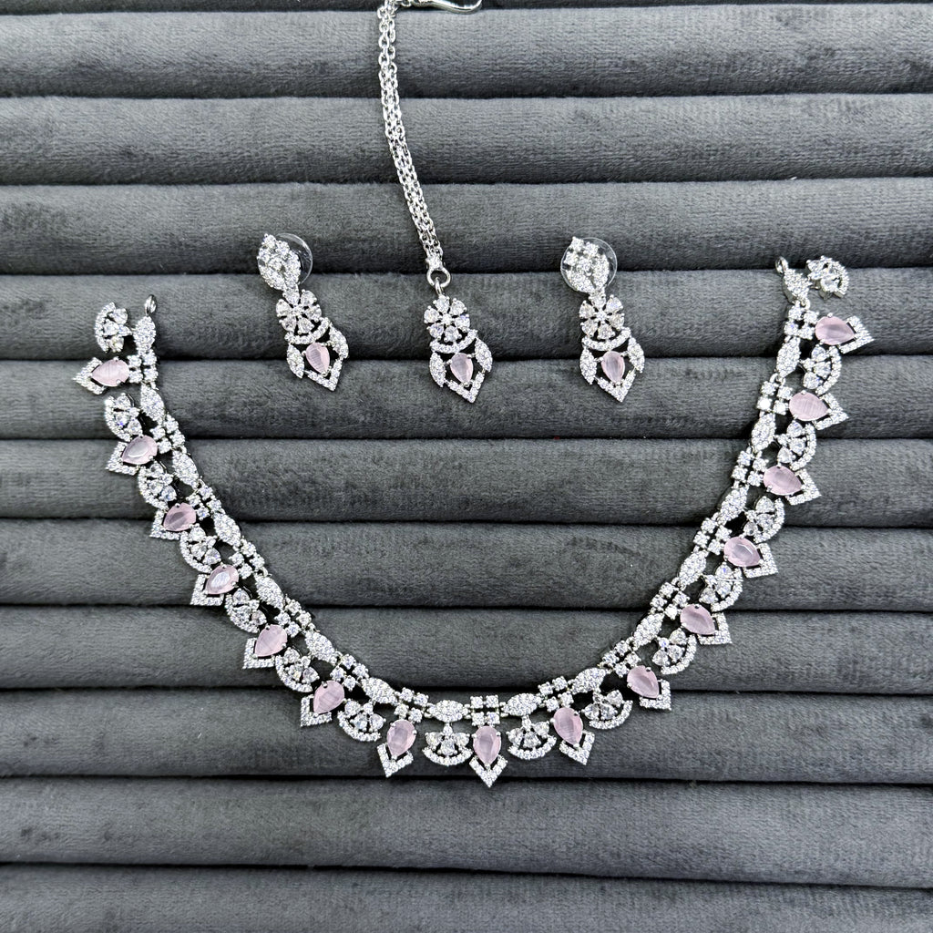 REGAL CROWN NECKLACE SET