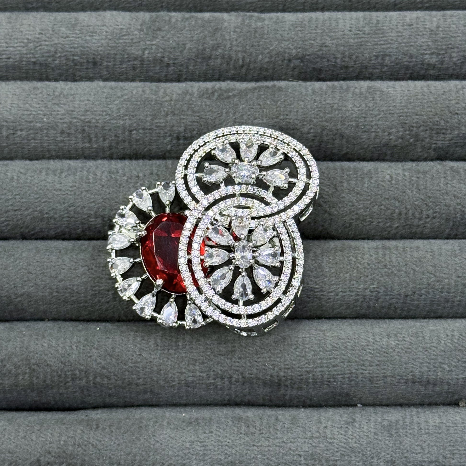 INFINITY CLUSTER RINGS