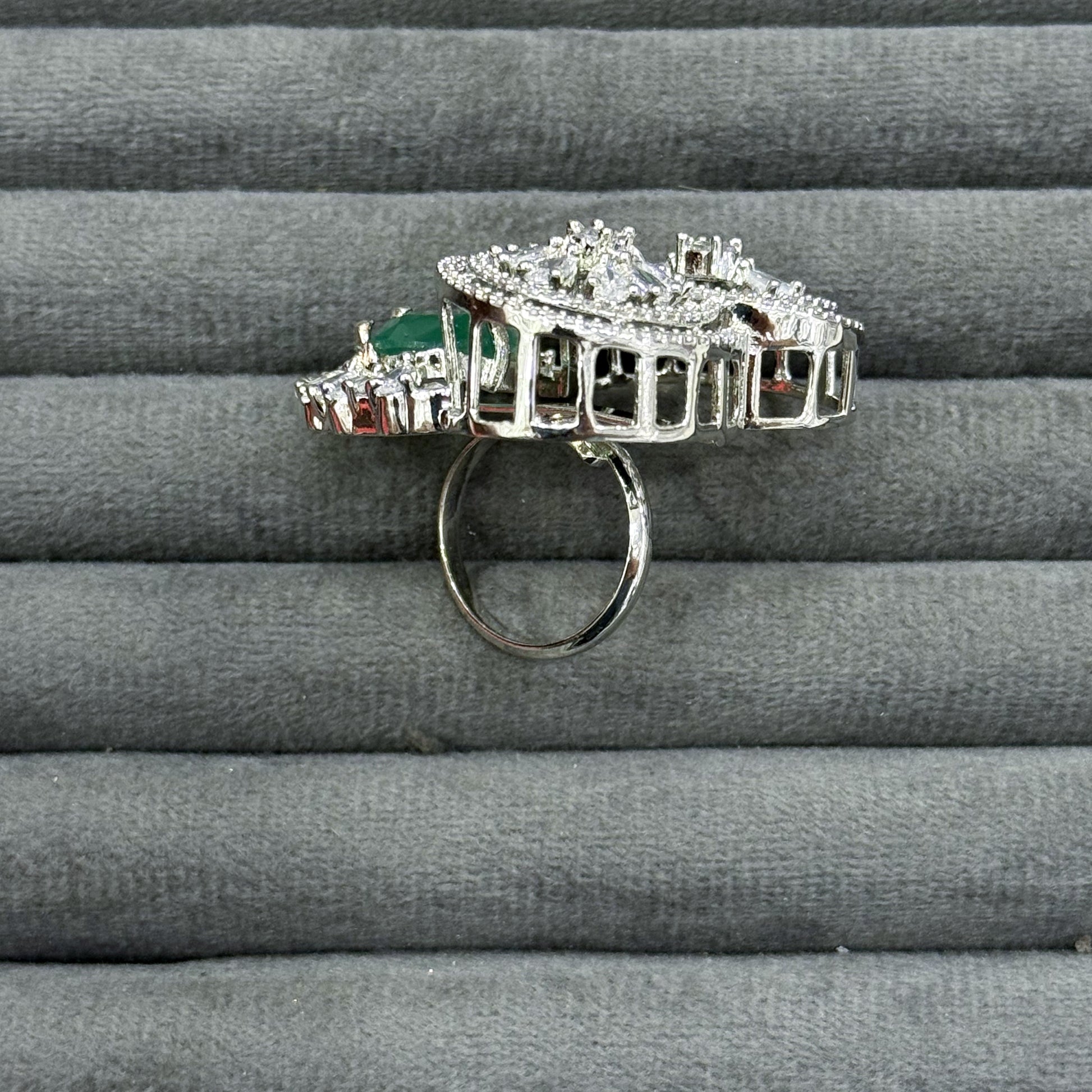 INFINITY CLUSTER RINGS