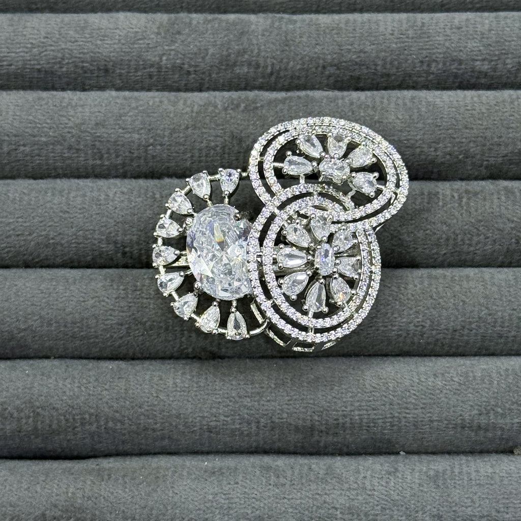 INFINITY CLUSTER RINGS