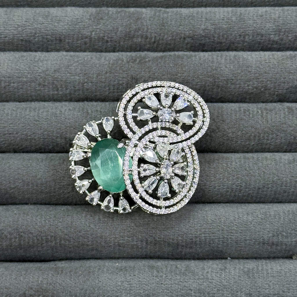 INFINITY CLUSTER RINGS