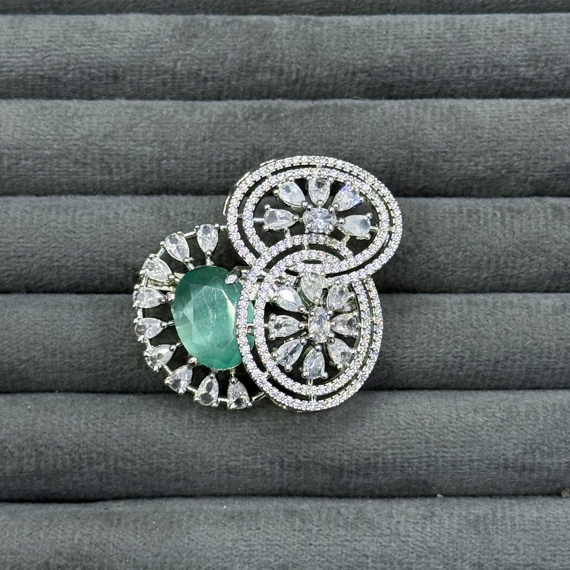 INFINITY CLUSTER RINGS