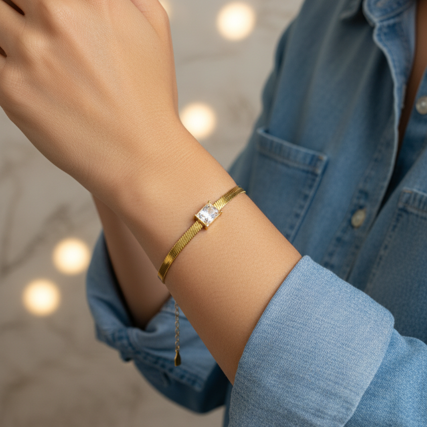 Crystal Stone Bracelet