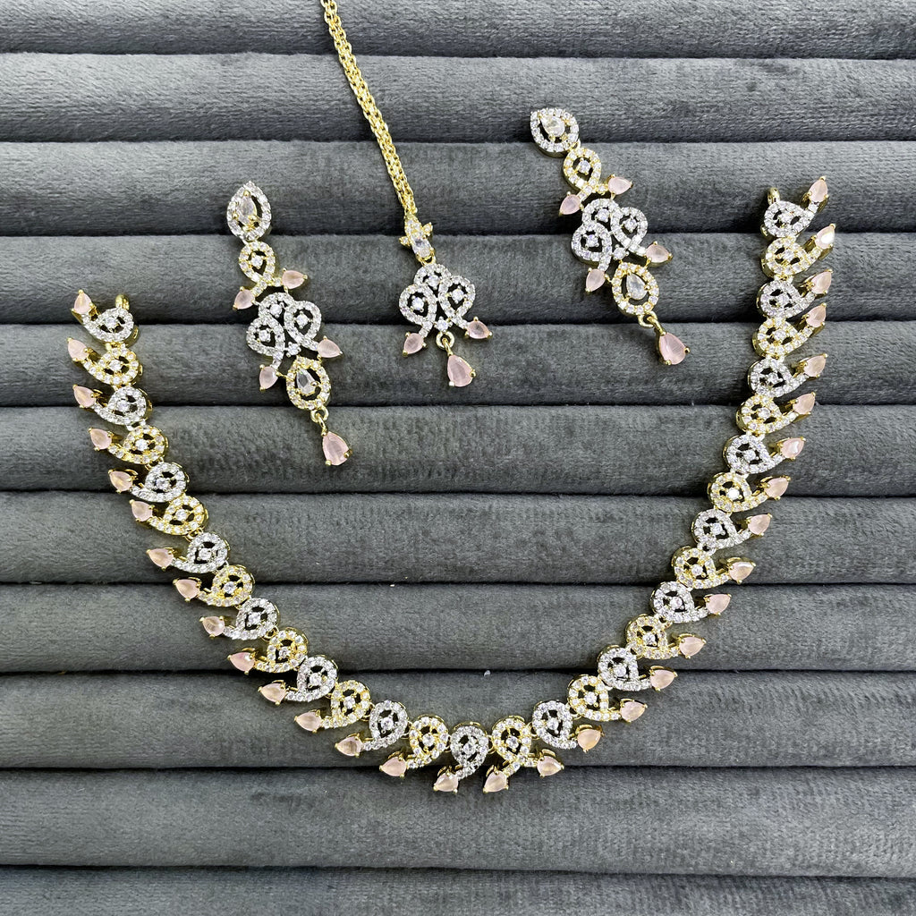 TWISTED CASCADE NECKLACE SET