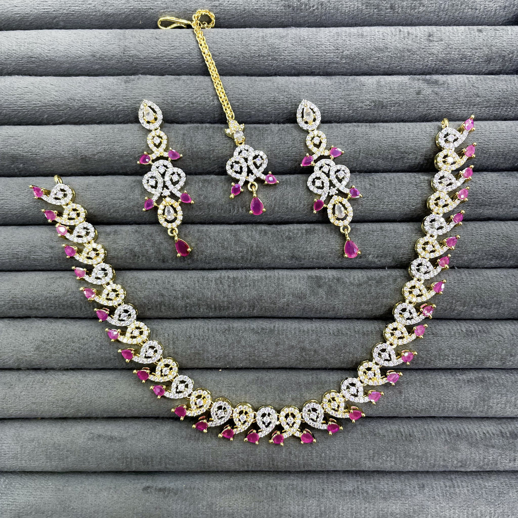 TWISTED CASCADE NECKLACE SET