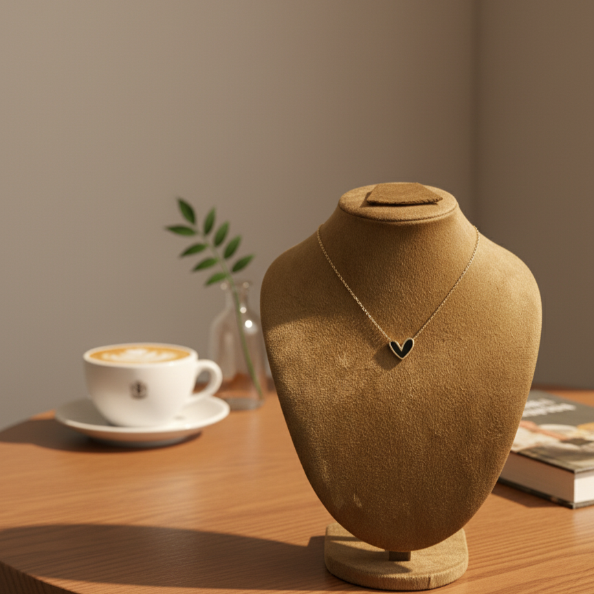 Minimal Heart Locket