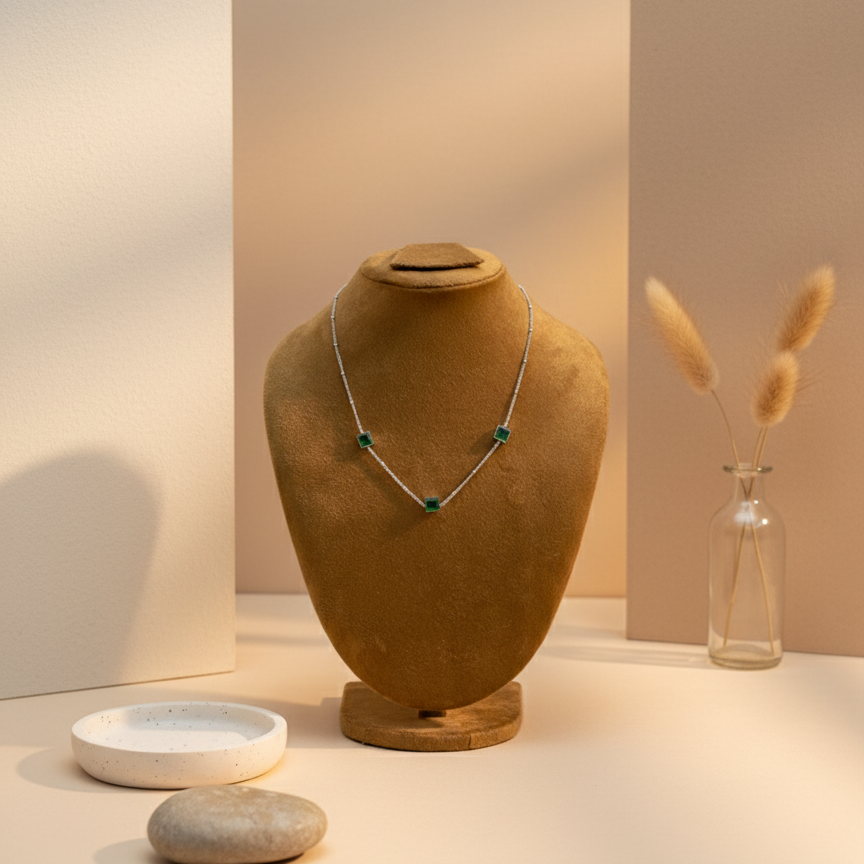 Forest Square Locket