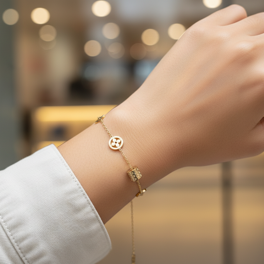 Golden Sparkle Bracelet