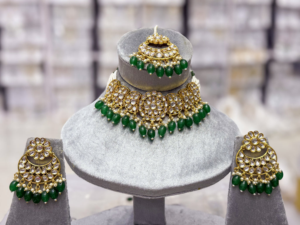 MAJESTIC FLOWER NECKLACE SET