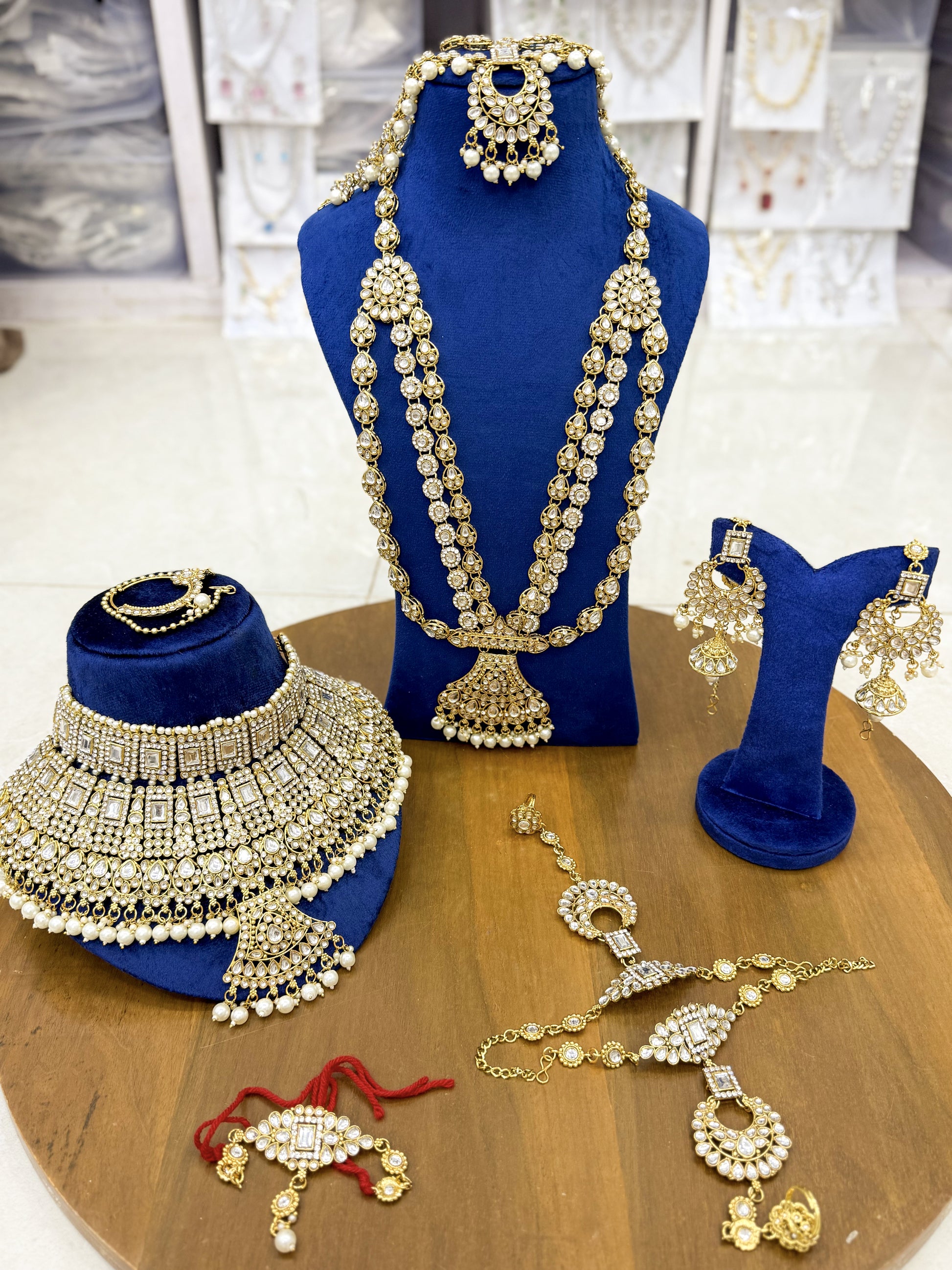 SHEESH MAHAL KUNDAN SET