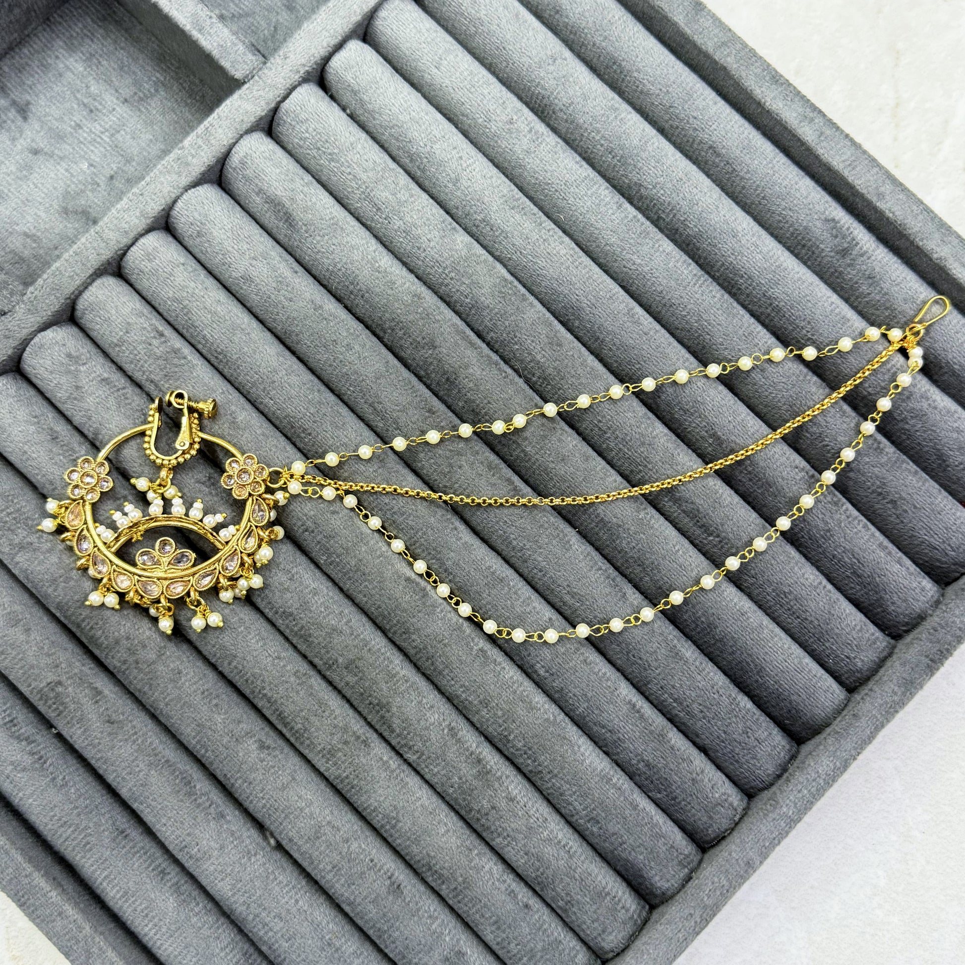 IVORY DELIGHT NOSE RING