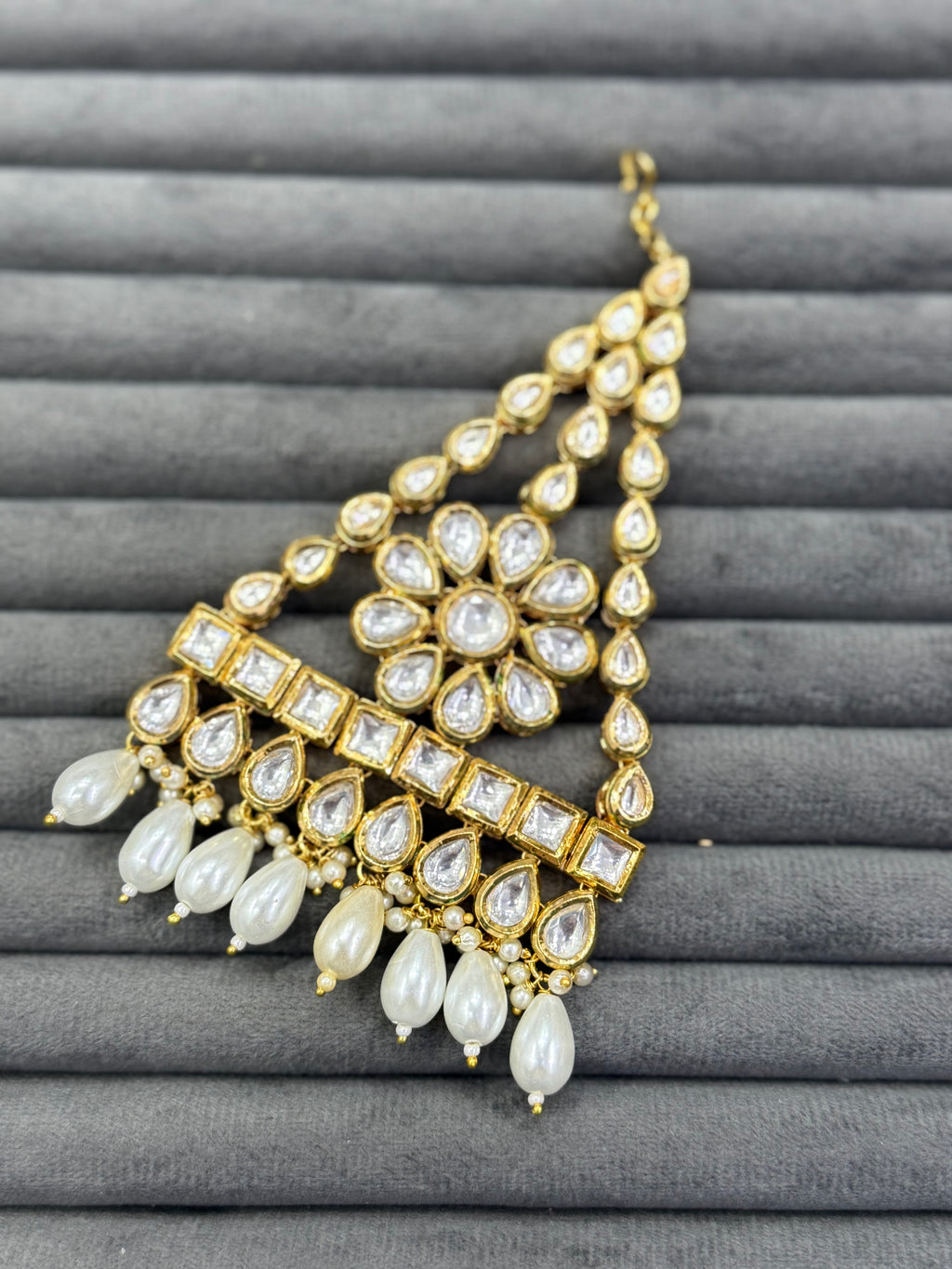 AZIZA KUNDAN CHAKRA JHUMAR